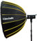 CineJade Softbox parabólico de 120 cm, montaje Bowens, con rejilla y doble difusión, fotografía profesional e iluminación de video
