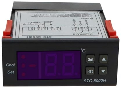 1pc STC-8000H Microcomputer Temperature Controller Thermostat Fridge Temperature Controller Thermoregulatorre(DC 12V)