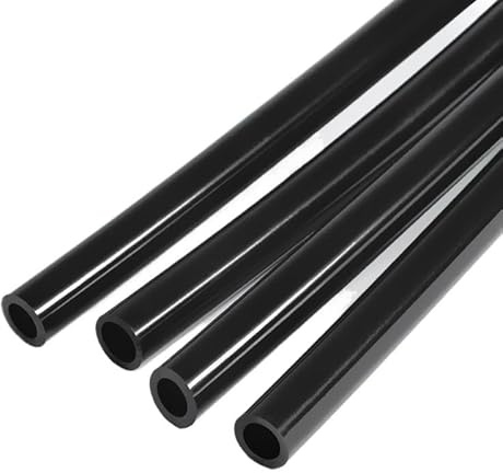 Tuyau flexible en silicone de qualité alimentaire, noir, 1/3/5/10 m, for irrigation d'aquarium, connecteur d'eau, tuyaux d'arrosage(5 meters,ID 12mm x OD 15mm)