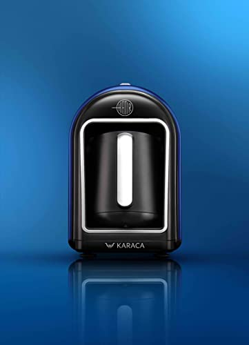 Karaca Hatir Turkischen Kaffeemaschine,Blau, Fur 5 Personen, 735W, Kaffeevollautomat