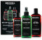 Brickell Men's Products täglich gesicht reinigen routine für fettige haut, alkoholfrei toner, gel-gesichtswäsche und moisturizer, natur- und bio, duftend