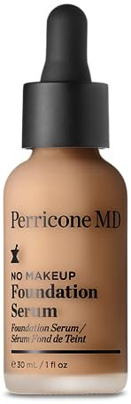 Perricone MD No Makeup Foundation Serum Beige 30ml - Lightweight, Buildable Coverage with Semi-Matte Finish – Visibly Fades Dark Spots & Uneven Skin Tone Over Time - Hydrating and Fragrance-Free