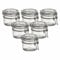 gouveo 6er Set Vorratsglas 120 ml mit Bügelverschluss - Kleine Vorratsdosen aus Glas mit Drahtbügelverschluss - Aufbewahrungsgläser mit Deckel zum Verschließen (BGR120)