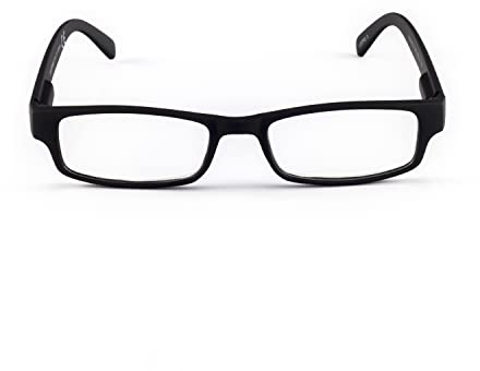 Contacta, One, Occhiali da Lettura per Uomo e Donna, Occhiali Pratici e Funzionali, Montatura Bicolore, Colore Nero, Diottrie +2,50, Confezione con Astuccio Trasparente, 21g