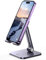 UGREEN Support Téléphone Bureau en Aluminium Porte Stand Smartphone Portable Pliable Compatible avec iPhone 13 Pro Max Mini 12 11 Galaxy S22 S21 Ultra S20 S9 Note 20 A51 Redmi Note 10 Pro