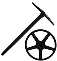 150 fixations noir d'isolant souple sous bardage sans clou, noir - 8 x 160 mm