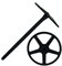 150 fixations noir d'isolant souple sous bardage sans clou, noir - 8 x 160 mm