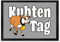 speecheese Kuhten Tag Fußmatte in 35x50 cm in grau mit Kuh zum Thema Bauernhof besonderer Fußabtreter um den Hausflur zu dekorieren für Liebhaber von Kuh Milch Bauer Willkommen