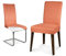 BEAUTEX Mikrofaser Stuhlhusse Sets, Mikrofaser Stuhlbezug, elastische Stretch Husse, Set Größe und Farbe wählbar (4er Set, Terracotta)
