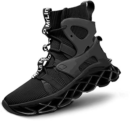 Hello MrLin Sneaker Damen Sportschuhe Laufschuhe Non Slip Leichte Turnschuhe Fashion Walkingschuhe High Top Schuhe Komfortabel