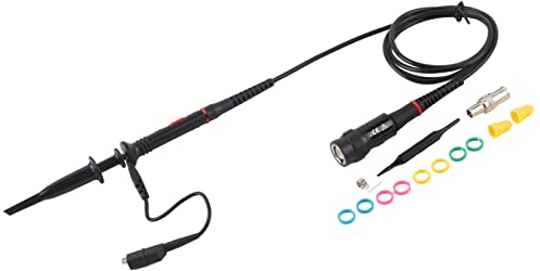 Pp215 für Scope Probe Earth Clip 1 Stück 200 MHz Oszilloskop Scope Test Probe Clip Bnc P2200 X10 X1 Schwarz