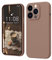 iPhone 15 Pro Hülle Silikon Case, ElestBela Hanyhülle iPhone 15 Pro Ultra Dünn Slim mit Microfiber, Kratzfeste Rundumschutz Case Schutzhülle Hülle für iPhone 15 Pro 6.1'' Khaki Braun