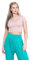 janisramone® Women's Plain Stretchy Vest Tee Mini Crop Top - Chic Cap Sleeve, Y2k Top Summer Style, Ideal Crop Tops for Women for Casual and Gym Wear Nude