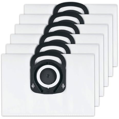 6 bolsas para aspiradora, Compact Power, Silence Force y X-Trem Power, Hygiene+, 99,99% de filtrado