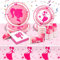 Birthday Party Tableware Set- 51Pcs Birthday Dinnerware Set Party Table Decorations Tableware Decor Disposable Paper Plates Cups Napkins Tablecloth for Kids Babyshower Party Supplies for 10 Guests