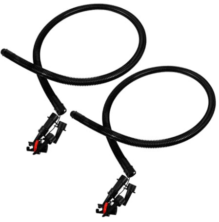 Toddmomy Tuyau De Gonflage pour Pompe À Air 2 Pièces pour Kayak avec Adaptateur pour Un Gonflage Rapide