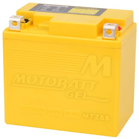 Bateria Motobatt Gel Mtz6s 12v 5ah Cca70a Ce U