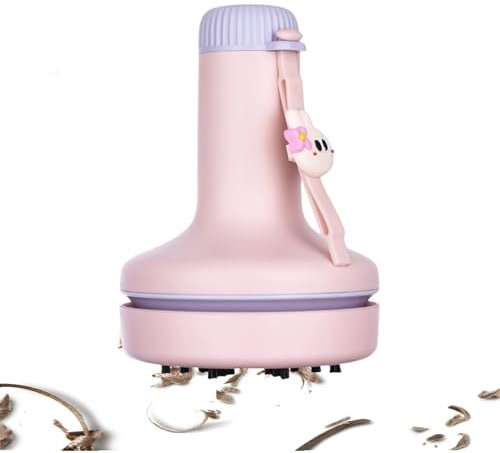 Desktop Vacuum, Small Desk Vacuum Cleaner, Cordless, Portable, 3.39x3.39x4.61 Inches Rechargeable Handheld Machine Tool for Computer, PC, Interior and Kitchen Cleaning