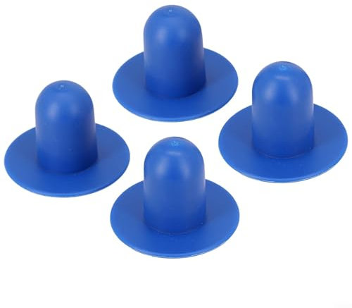 ZWEquipint Intex, filtro pompa filtro per piscina, tappo foro di ricambio, per piscina fuori terra, diametro 3,2 cm, confezione da 4 pezzi, blu