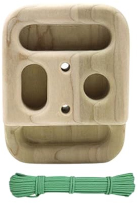 Pocket Wood Climbing Hangs Board Portable Finger Grip Strengthener Indoor Outdoor Wood Hangs Finger Training Unterarm Exerciser