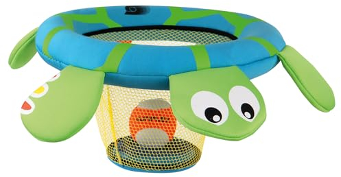 Sunflex Turtle Toss | Wurfspiel für das Wasser & Land | Schildkröte Zielspiel aus robustem Neopren | Wasserspiel für Kinder zum Zielen & Werfen