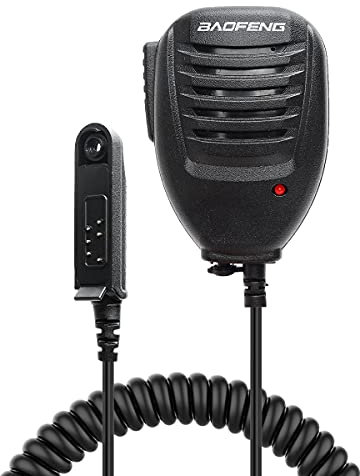 BAOFENG Originale palmare altoparlante microfono microfono UV-9R (o UV-9R Plus) BF-9700 BF-A58 UV-9R Pro GMRS-9R UV-9G impermeabile radio bidirezionale