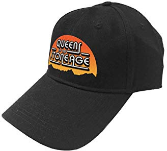 Queens of the Stone Age Baseball Cap Sunrise Band Logo offiziell Schwarz One Size