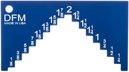 DFM Saw Height Gauge Made in USA for Table Saw and Router Tables