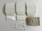 VERTICAL BLIND BOTTOM WEIGHTS AND CHAINS REPAIR KIT SPARE PARTS - 89 MM WIDE (15 KIT)