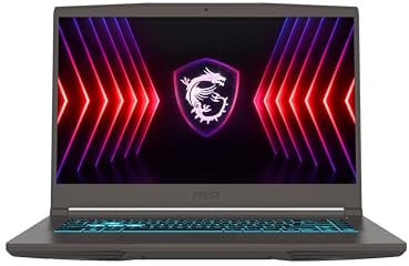MSI Thin 15 B13UC-3073, Gaming-Notebook(grau, Intel® Core™ i5-13420H, NVIDIA GeForce RTX 3050, 16 GB DDR4, 512 GB (512 GB SSD), Ohne Betriebssystem)