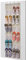 Lifewit Organizer über der Tür für Schuhe, Hängeregal Stoff Hängeorganizer mit 24 Taschen, Schuhregal Hängend Kleiderschrank Organizer für Schlafzimmer, Badezimmer, Schrank, Mittel, Hellgrau