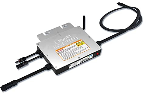 SOGTICPS 300 W Micro Grid Tie Inverter mit WiFi-Kommunikation IP65 wasserdichte MPPT stapelbar DC30-60 V Solareingang AC220 V Reiner Sinusausgang für 30 V 36 V PV-Module Balkonkraftwerk