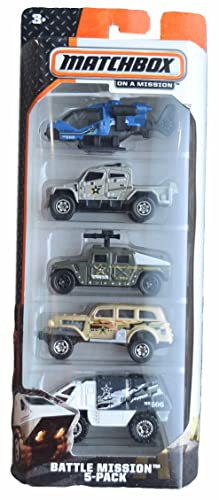 Matchbox Battle Mission 5er-Pack