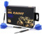 CUESOUL Suspension 24 g Stahlspitze 90% Tungsten Dart-Set mit Ölfarbe und vereinheitlichendem ROST T19 Flight