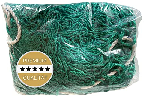 AWOTEX Auffangnetz 5 x 10 m I Personen-Schutznetz für Baustellen I Sicherheitsnetz Gerüst I 4,4 kJ Energieaufnahme I Gerüstnetz mit 10 x 10 cm Maschenweite I Sicherungsnetz Baustelle