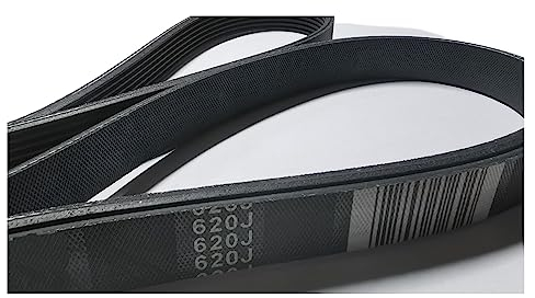Motoren Keilriemen FÜR 620J FÜR PJ1575 FÜR 630J FÜR PJ1600 Laufband Wäschetrockner Waschmaschine Heimtrainer Motor Poly-V Antriebsriemen Übertragungsriemen (Farbe : 10ribs, Größe : 620J PJ1575)
