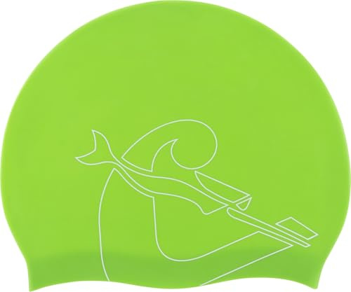 CRESSI Eddie or Ricky Jr Swim Cap - Badekappe Unisex oder Junior, Einheitsgröße