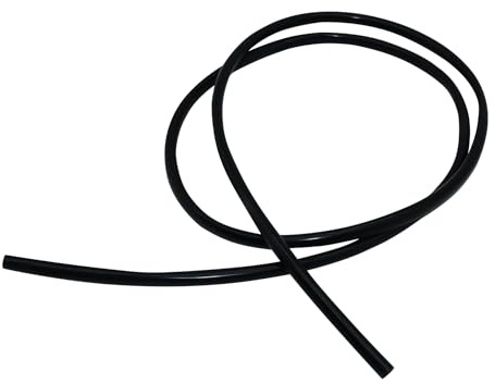iMeistek Silicone Tube, 6mm ID X 8mm OD 2M, Flexible Silicone Tubing Water Air Hose Pipe for Pump Transfer Black