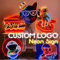 Logo Personalizzato Insegna Luminosa Led Personalizzata UV Stampate Logo Aziendale Personalizzabile Design al Neon Dimmerabile LED Segno per la Decorazione Della Parete Aziendale Negozio