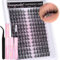 Wispy Cluster Lashes Kit Spiky Eyelash Extension Kit 168Pcs Manga Lashes Individual Cluster Kit Natural Lash Clusters Kit Cat Eye Eyelashes Individual Kit with Bond and Seal Lash Glue by Vanssymunlin