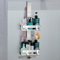 Kegii Shower Caddy Hanging - Over Door Shower Caddy Stainless Steel Shower Tidy Hanging Shower Shelf Hanging with Hooks Shower Shampoo Holder for Bathroom