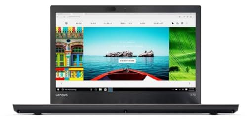 Lenovo ThinkPad T470 Computer portatile, 14 Pollici HD Intel Core i5 7200 256 GB SSD Hard Disk 16 GB Memoria Windows 10 Pro Webcam Tastiera Americana (ricondizionato)