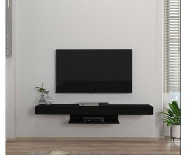 Ibonto TV-Schrank TV Lowboard Fernsehschrank Modern, stabil & mit praktischem Stauraum