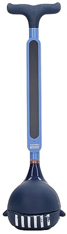 Acouto Synthesizer-Musikinstrument, Cartoon-Form, Multifunktionales Japanisches Musik-Synthesizer-Spielzeug, Elch- Fühlen Sich Wie Pla. Japanisches Elektronisches Musikspielzeug, Elektronik (Blauwal)