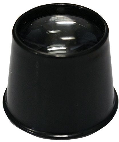 Eagle Loupe de poche en plastique avec grossissement x 10