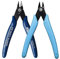 Alicates de corte lateral, abrazadera de corte de precisión de corte lateral herramienta de corte para cable eléctrico/reparación de joyas(2Pack)