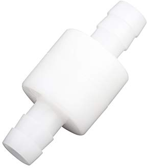Clapet Anti-retour en Ligne de 10 mm 3/8, Unidirectionnel à Membrane de Noyau de Valve en Silicone, Clapet Anti-Retour sans Retour pour l'Eau, pour Produits Chimiques Hautement Corrosifs, Eau