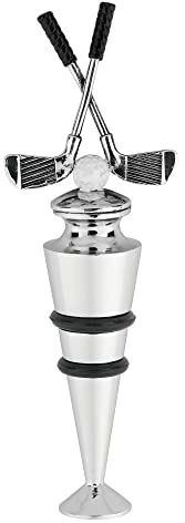 UP Wine Bottle Stopper 1-Pack Zinc Alloy Golf Club Shaped Wine and Beverage Bottle Stopper