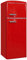 Exquisit Retrokühlschrank RKGC270-45-H-160E rot, Freistehend, insgesamt 206, Volumen, Rot, Kühlen und Gefrieren, Glasablagen und Gemüsefach, Retro Style