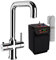 Ellsi 3 in 1 Instant Boiling Hot Water Dispenser Kitchen Sink Mixer Tap with Tank & Filter (Chrome)